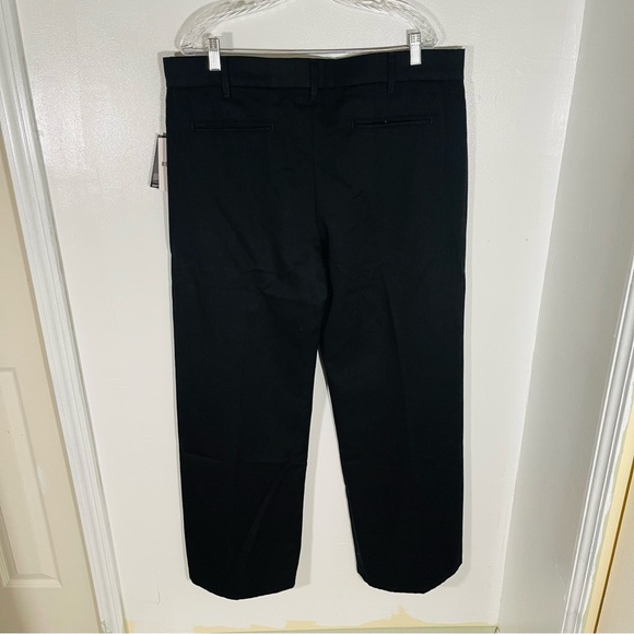 NWT Re/Done Super Wide Leg Trouser Pants Black High Waist Neutral Waist 32 - Picture 6 of 8